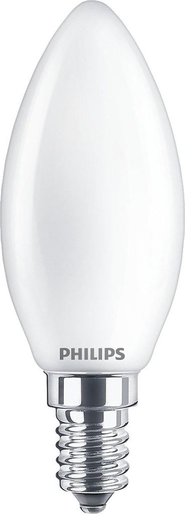 Philips LED Classic WarmGlow B35 Kerzenlampe 40W E14 Matt dimm