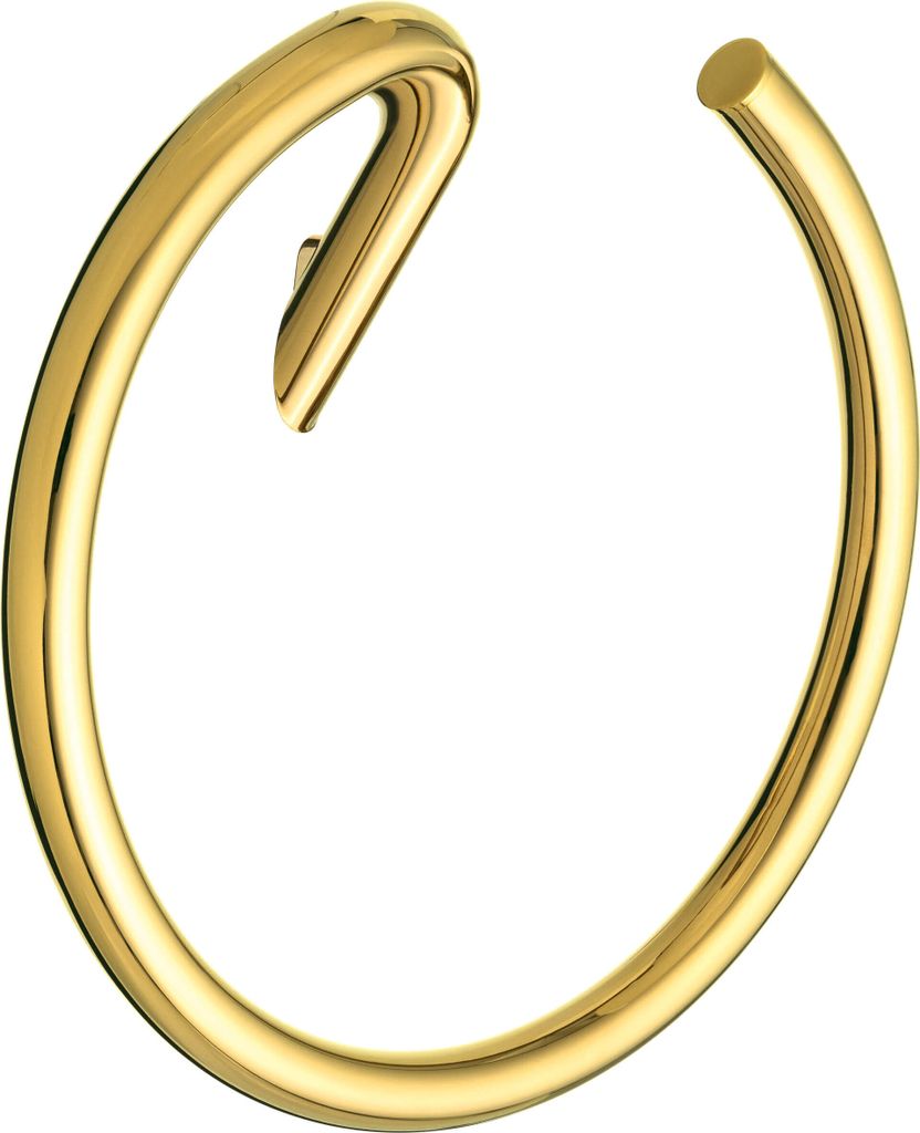 Wandhandtuchhalter - rund, Messing, Gold, 24 cm, Deante