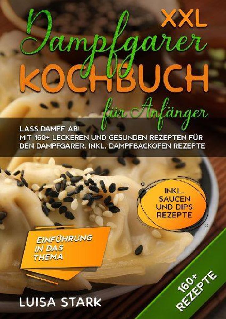 XXL Dampfgarer Kochbuch für Anfänger Produktbild 