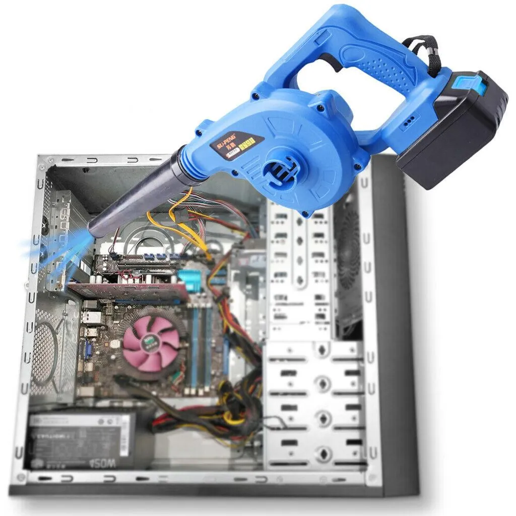 Aspirateur souffleur électronique pour éliminer la surchauffe PC