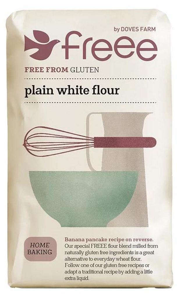 Doves Farm Witte Bloem Glutenvrij (1000 gr) Productafbeelding 