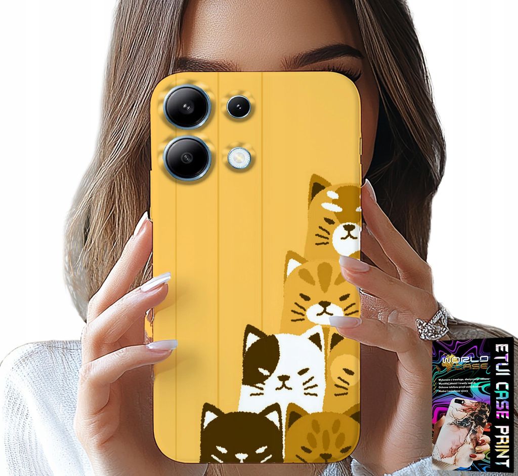 Hülle Für Xiaomi Note 14S - Liebe Katze, Designs Mit Katzen, Hülle + Glas