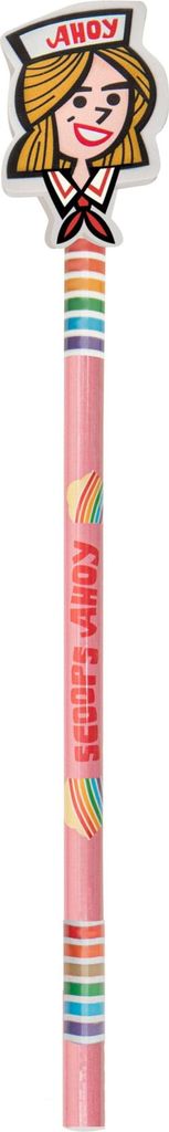 Bleistift mit Radiergummi Schaufeln Ahoy-Robin 19,5 cm