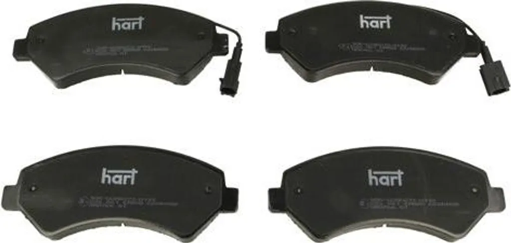 Plaquettes de Frein HART 226 061 Haute Résistance pour Système OE 425373