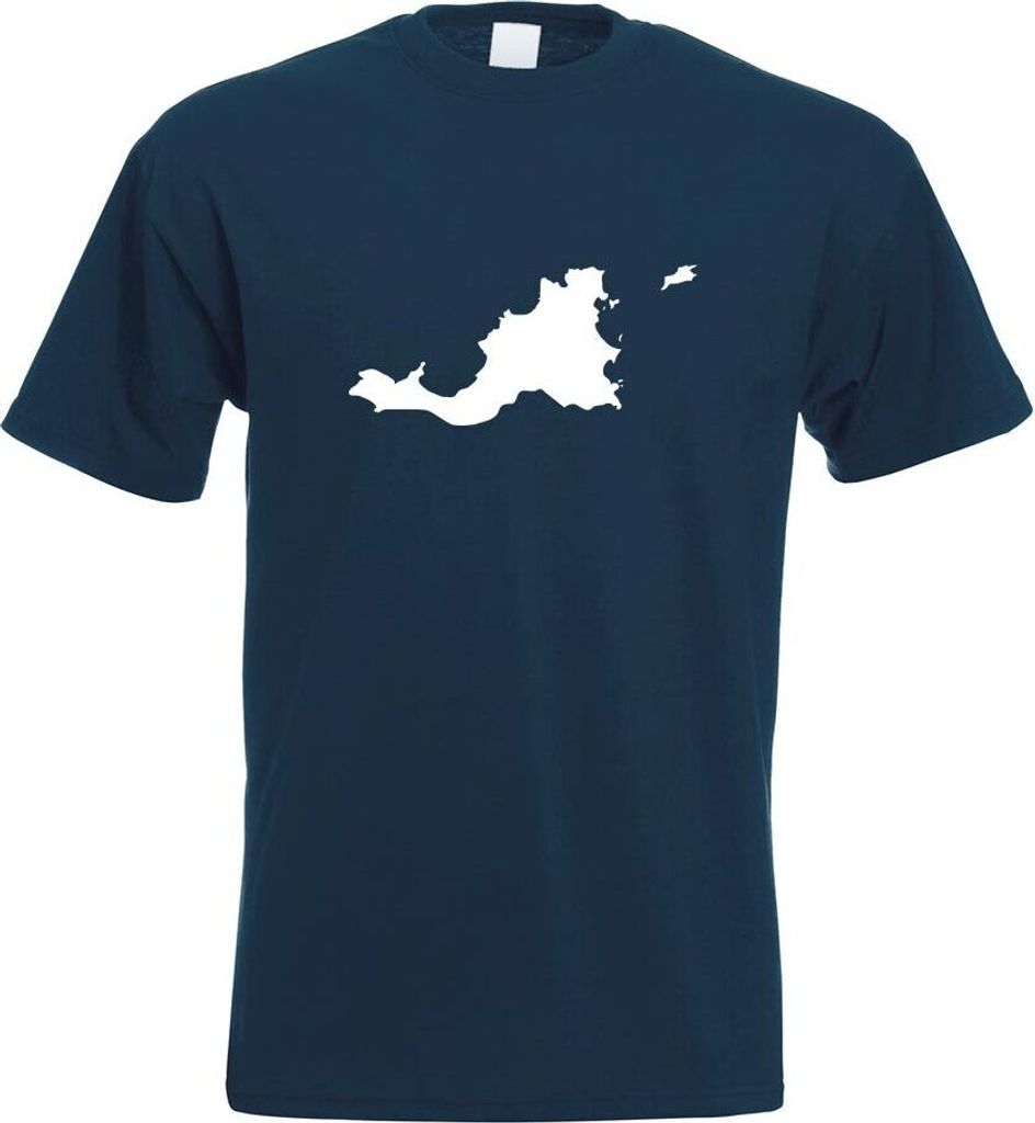 Kiwistar - T-Shirt - Navy - Frankreich - St. Martin Herren Funshirt Bedruckt Design Sprüche Spruch Motive - mit Motiv Bedruckt - Funshirt Design -...