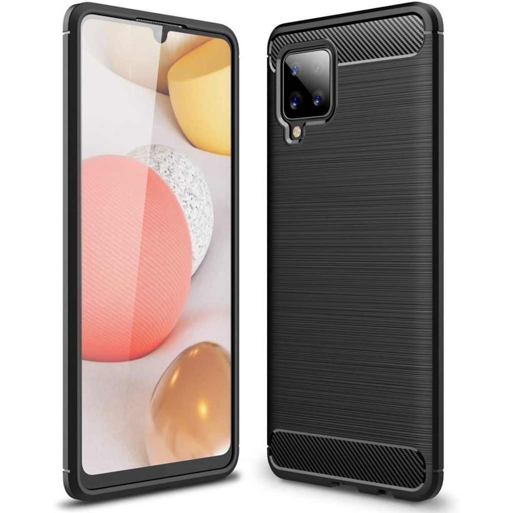Carbon Bush TPU Hülle für Samsung Galaxy A42 5G - Ultraleicht & Flexibel KP9510