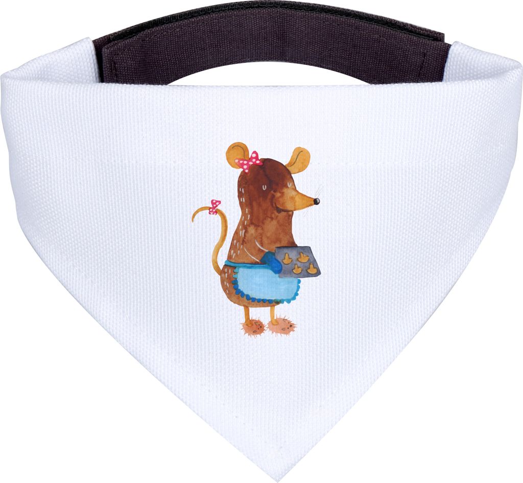 Mr. & Mrs. Panda Bandana Maus Kekse - Weiß - Geschenk, Winter, Hunde Halstuch, Plätzchen, Schal Für, Backen, Hund, Weihnachten, Hundetuch, Hunde...