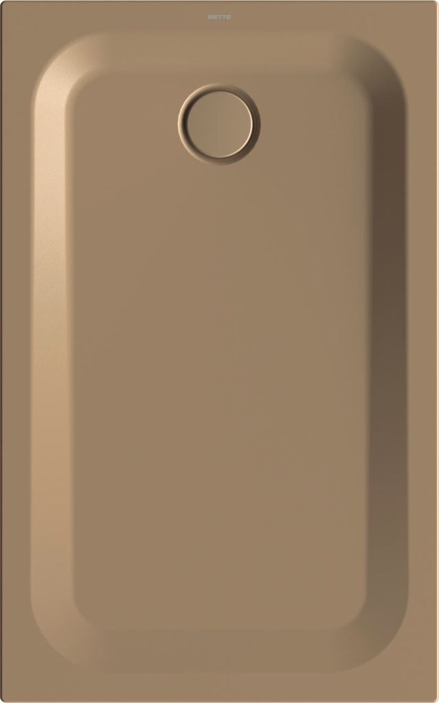 BetteUltra Rechteck-Duschwanne mit Minimum-Wannenträger und BetteAntirutsch Pro, 1200x750x35mm, 1670-417AE,T1