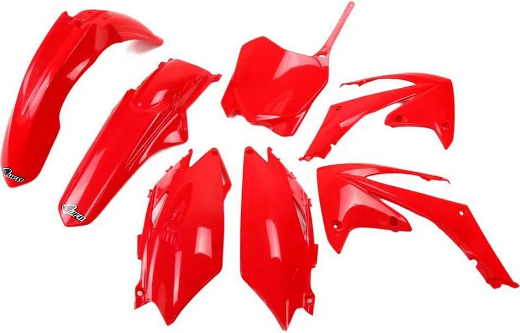 Kit carénage UFO Plast 7 pièces rouge pour Honda CRF 250 450 R 2011-2013