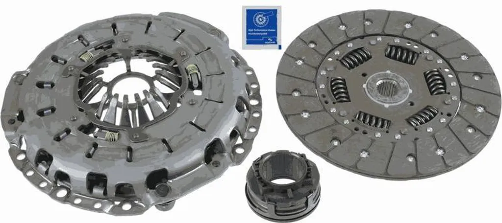 Kit d'embrayage complet SACHS compatible Audi A4 8D moteur essence V6