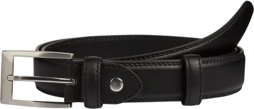 Cintura Unisex Leiber Nera 02/414/10 in Vera Pelle | Shop Online