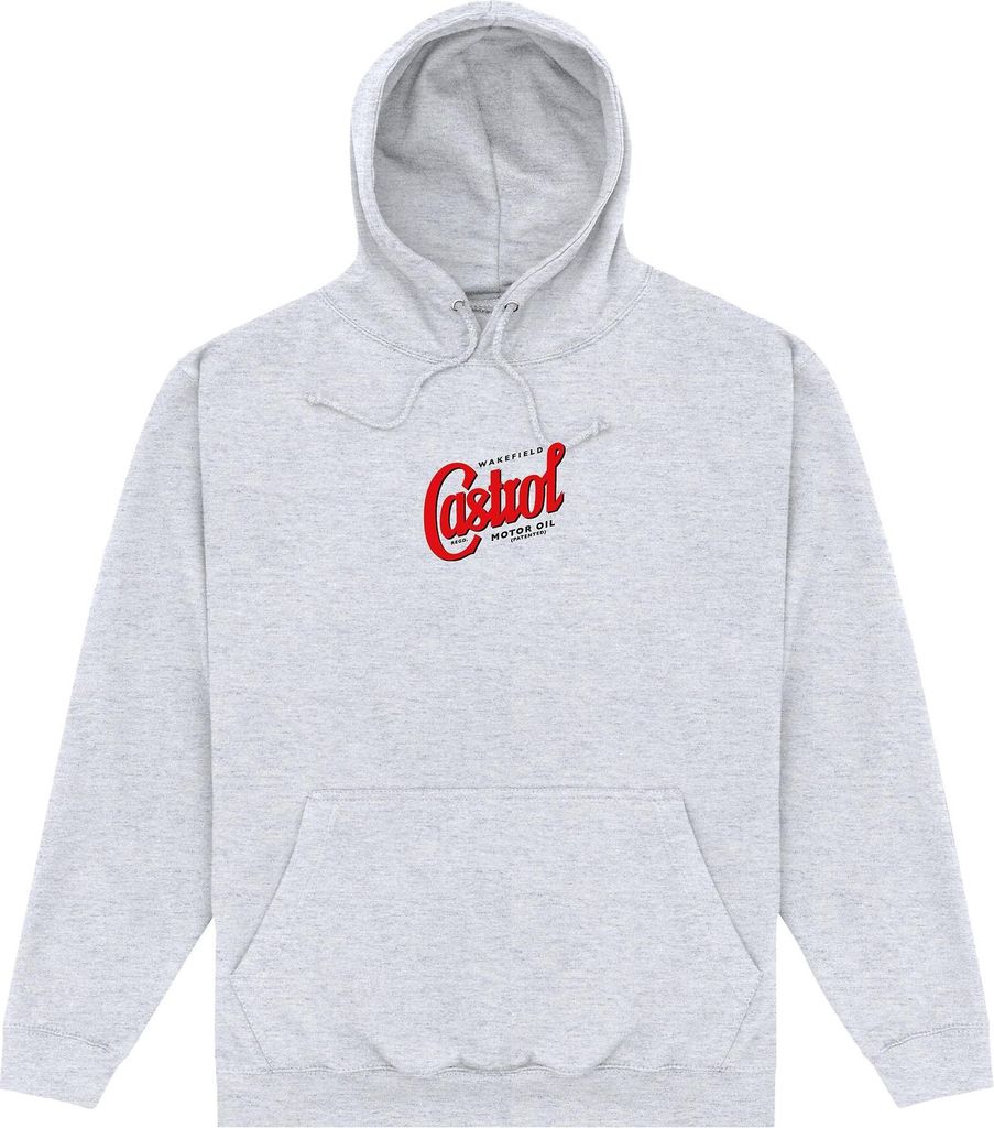 Castrol - "Wakefield" Kapuzenpullover für Herren/Damen Uni PN802 (S) (Grau meliert)