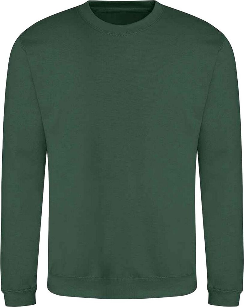 AWDis Erwachsene Uni Just Hoods Sweatshirt PC3798 (L) (Flaschengrün)