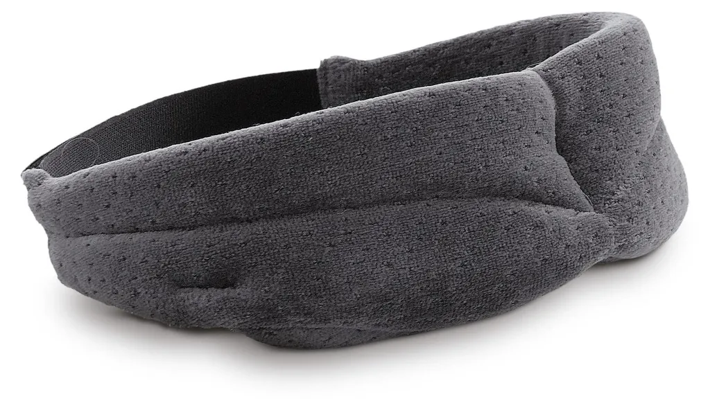 Loup de nuit opaque et confortable pour relaxation et sieste, gris