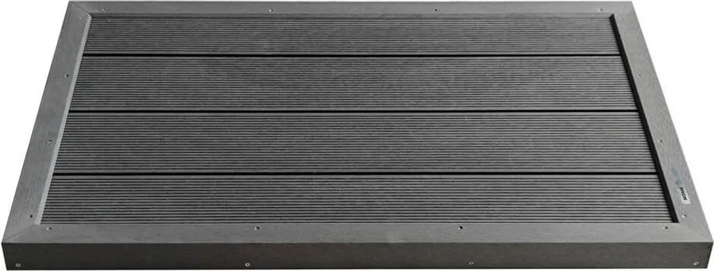Socle pour douche solaire de jardin GAIA - Tapis de sol WPC robuste