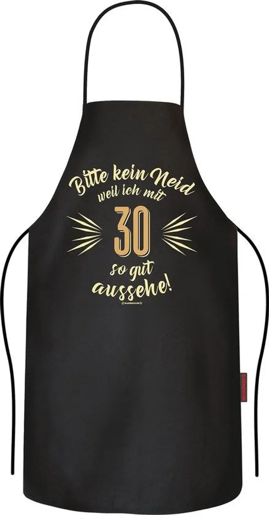 Tablier de barbecue noir 1533 anti-taches pour protéger vos vêtements