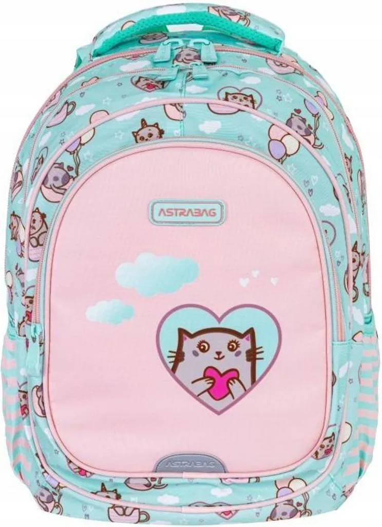 Sac à dos ergonomique 3 compartiments AstraBAG KITTY'S WORLD - 4