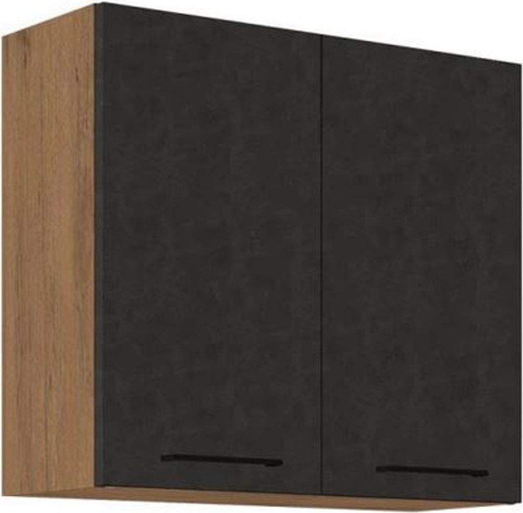 Meuble de cuisine supérieur à deux portes 80 cm ZHILAN - Image du produit 