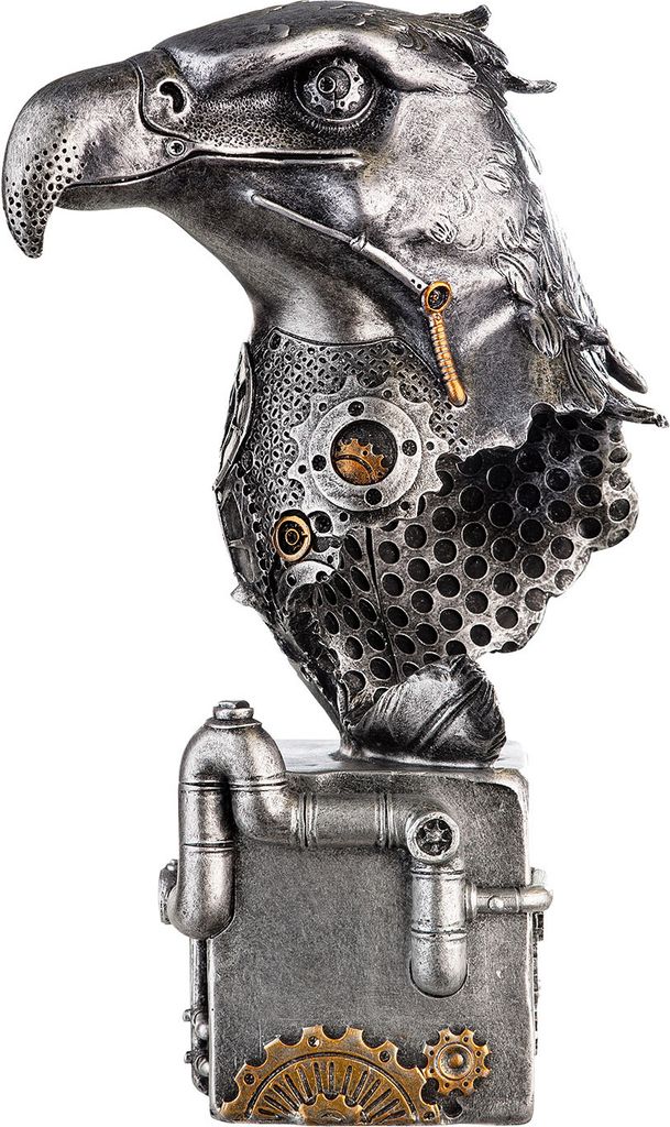 Casablanca by Gilde Dekofigur Skulptur Steampunk Eagle H. 27 cm,37046
