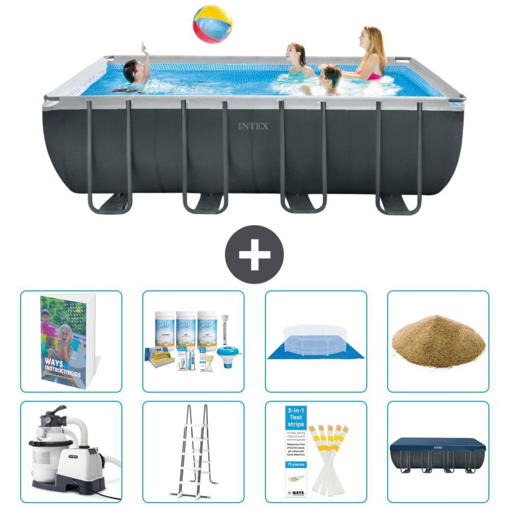 Ultra XTR Pool Rechteckig - 549x274x132 cm - 9-teilig S569