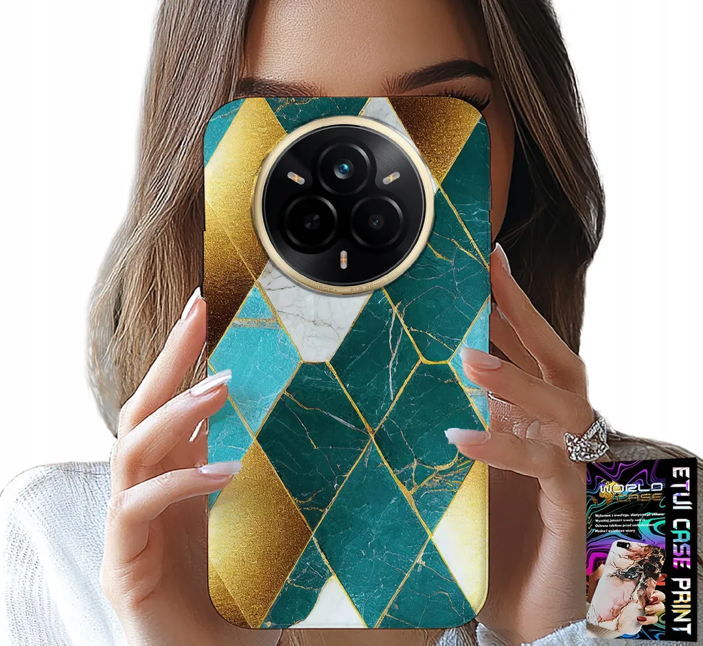 Custodia RankOne Per Realme 14 Pro+ 5G – Silicone TPU Morbido, Telaio Galvanizzato, Bianco, Protezione Antiurto
