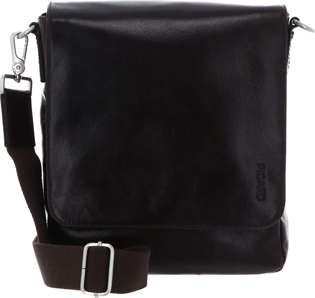 Sac bandoulière PICARD Buddy marron foncé : fini les poches pleines