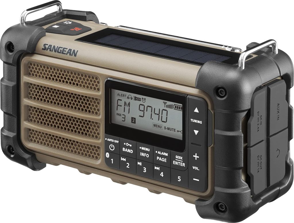 Sangean MMR-99, draagbaar, digitaal, DAB+, FM, 4 ohm, 3,56 Productafbeelding 