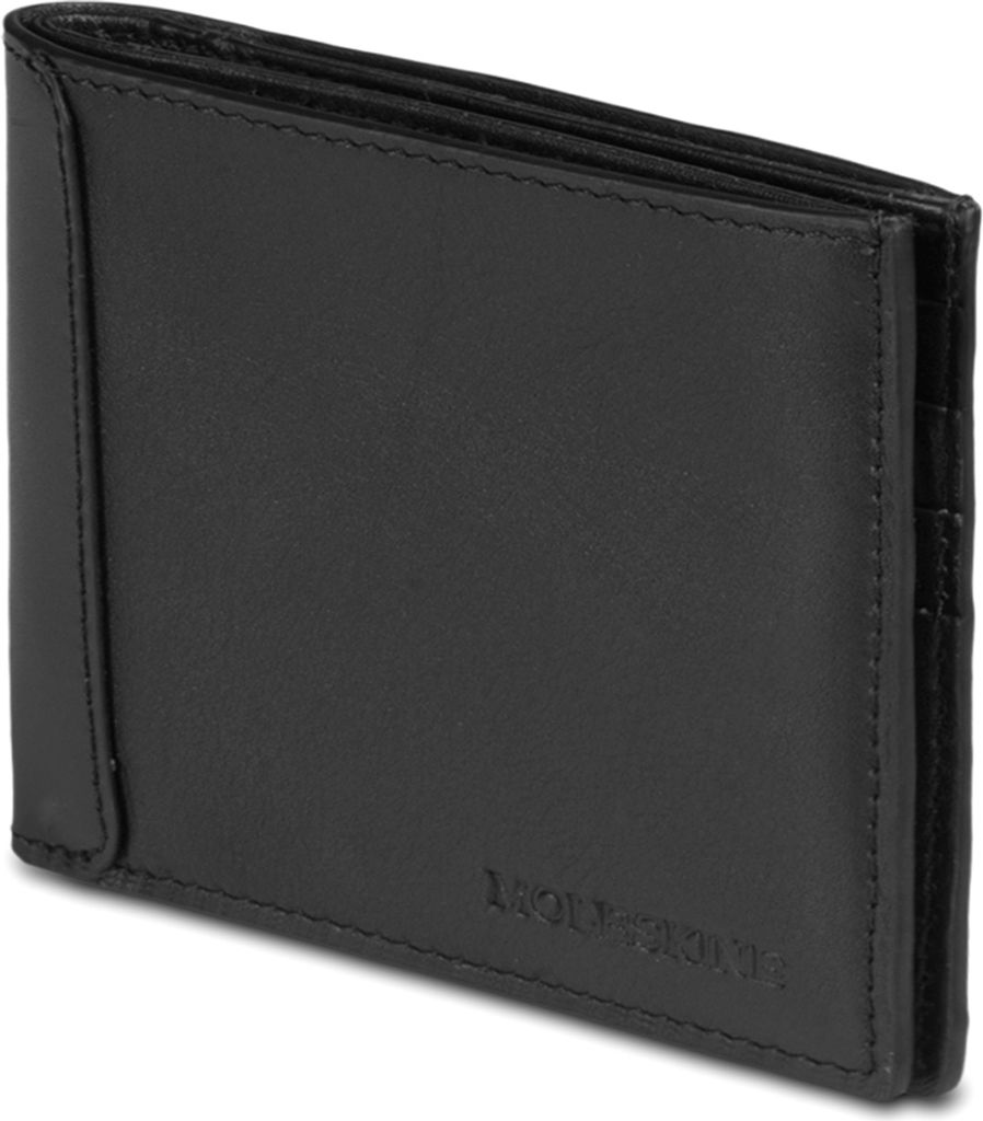 Moleskine Lederbrieftasche Classic horizontal - Schwarz