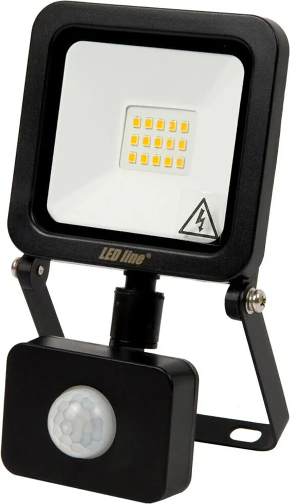 Éclairage de Sécurité LED 10W Anti-Intrusion IP65 avec Capteur 800lm
