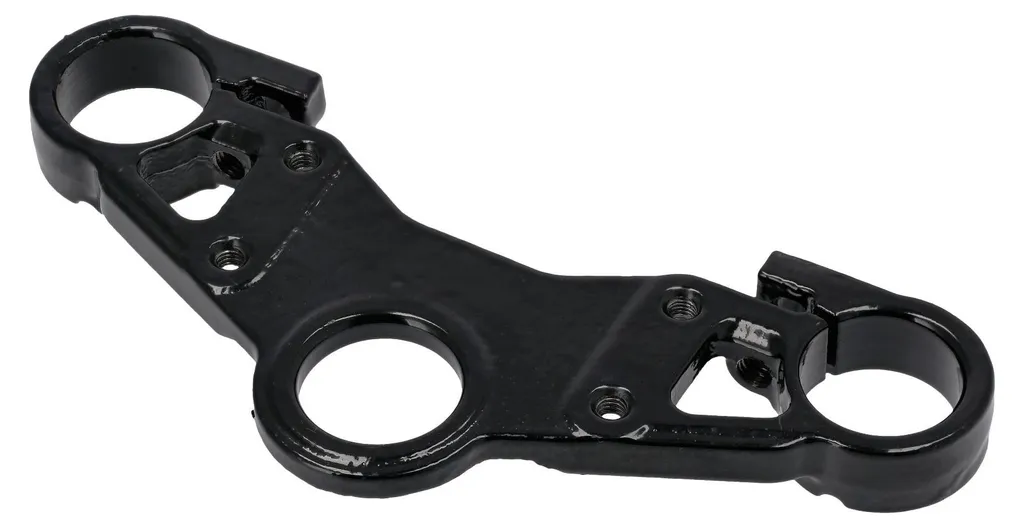 Fourche Supérieure Fourchue pour Moto Simson S51 S70 Enduro Noire