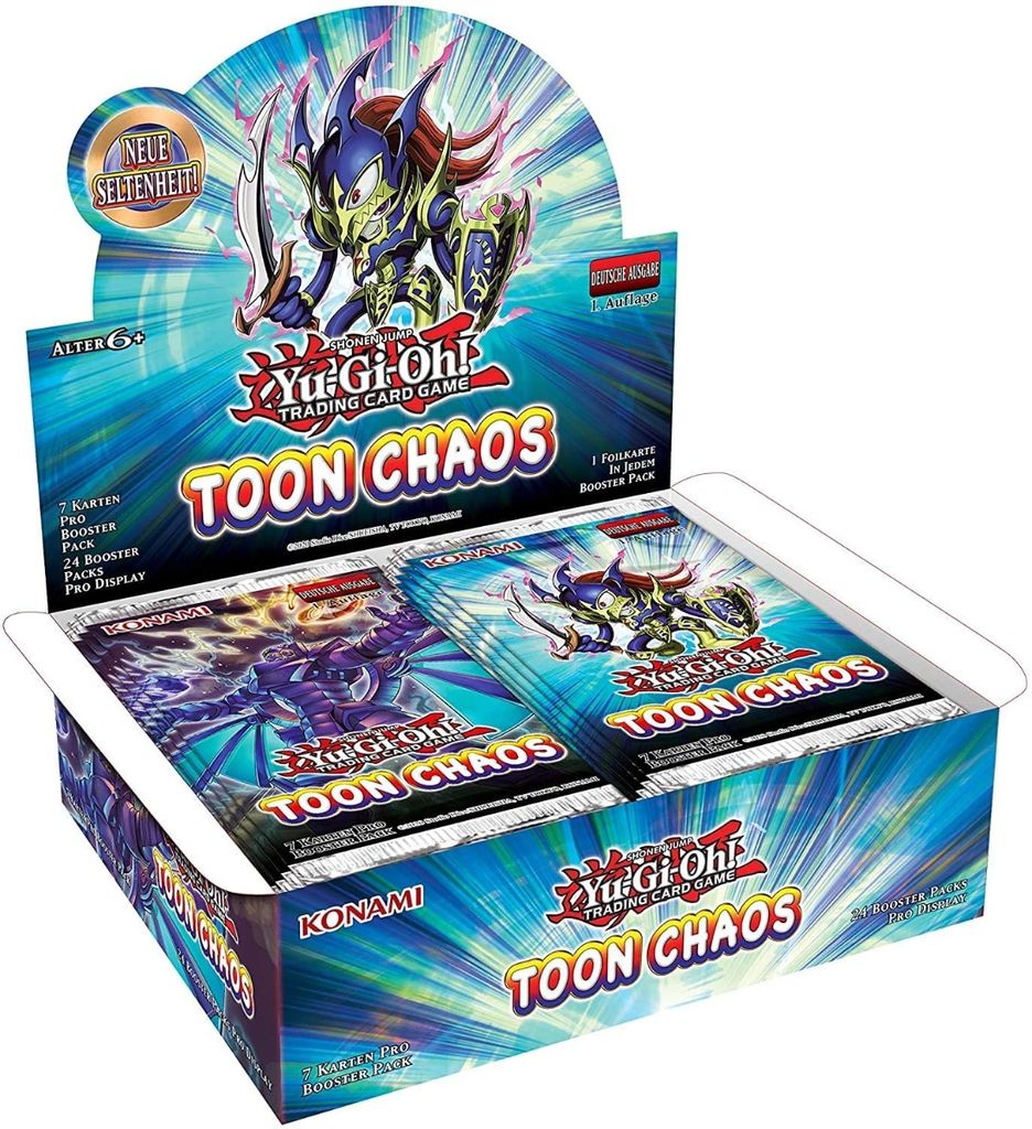 KONAMI Yu-Gi-Oh! Toon Chaos Booster Display - 1. Auflage Produktbild 