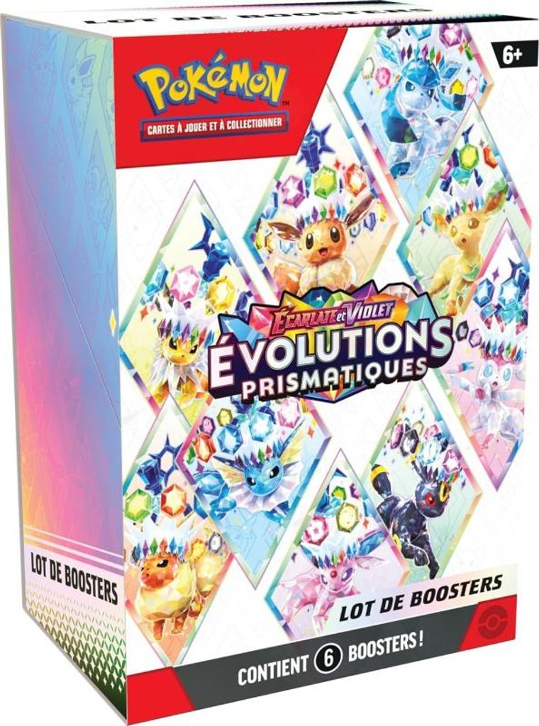 Pokémon Scarlet & Violet: Prismatiques Evolutions Lot de Produktbild 