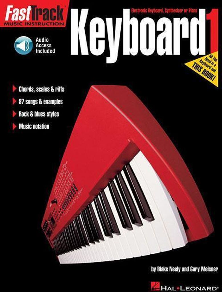 Fasttrack Keyboard Method - Book 1 (Book/Online Audio)