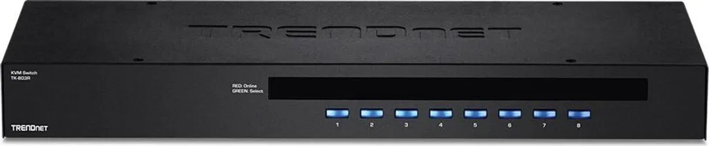 Console KVM 8 ports TRENDnet pour Administration de Baie Informatique