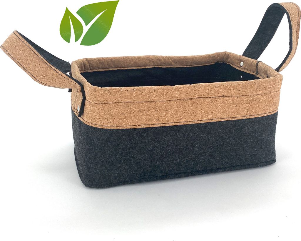 Nachhaltig Vegan Aufbewahrungskorb Filz Recycelt Utensilo Regal Korb Spielzeugkiste Regalbox Filzkorb Typ827