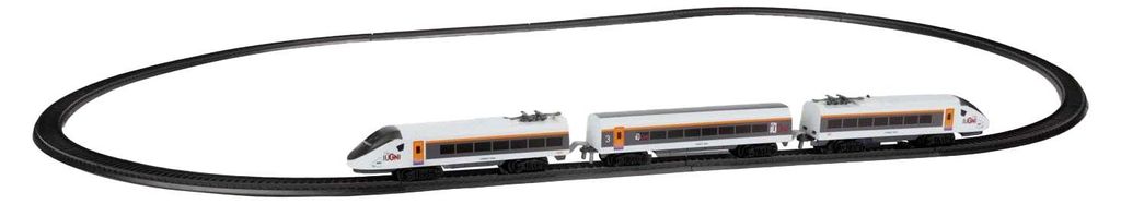 Treinset Rails électriques High Speed, 15dlg. Image du produit 