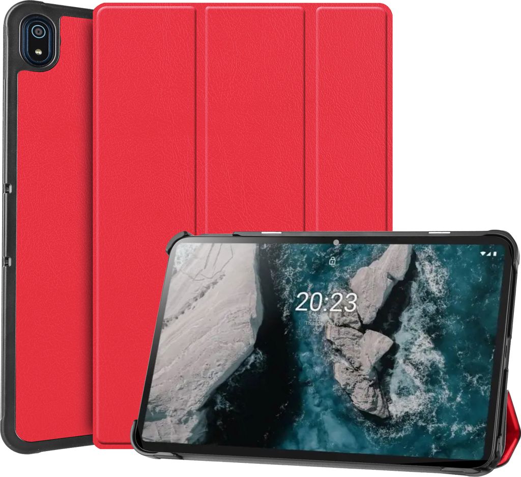 Hülle Nokia T20 Schutzhülle - Cazy - Rot