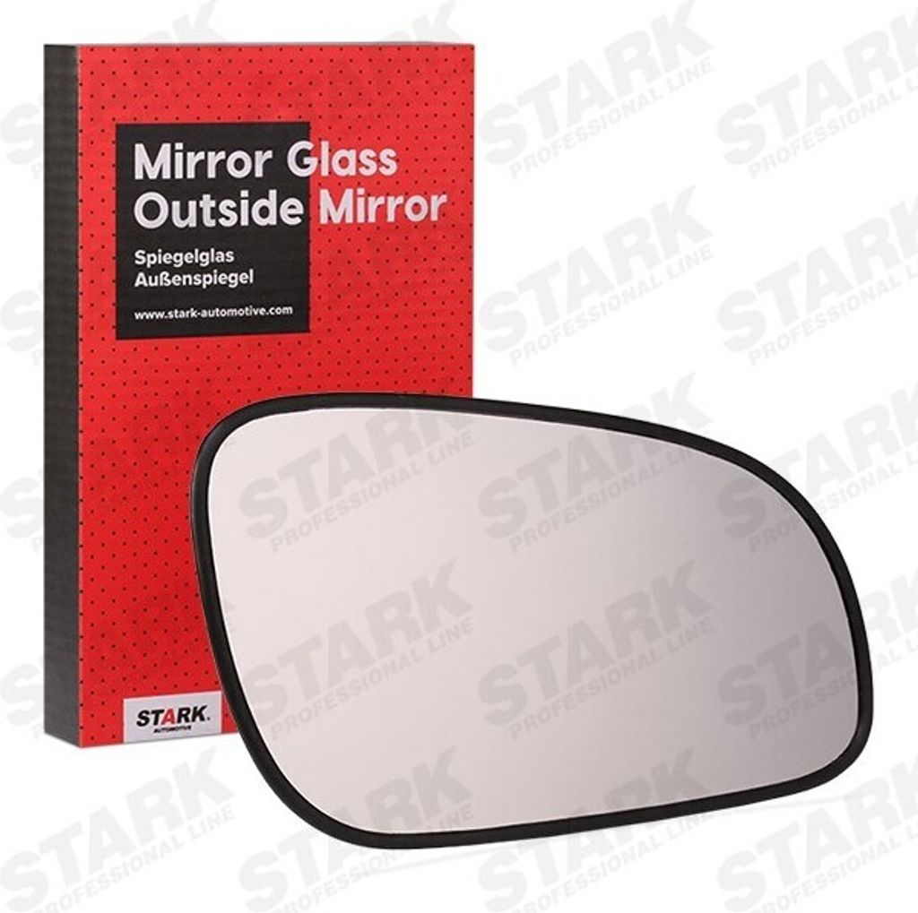 STARK Spiegelglas Außenspiegel Rechts für VOLVO V70 II (285) Beheizt Konvex SKMGO-1510122