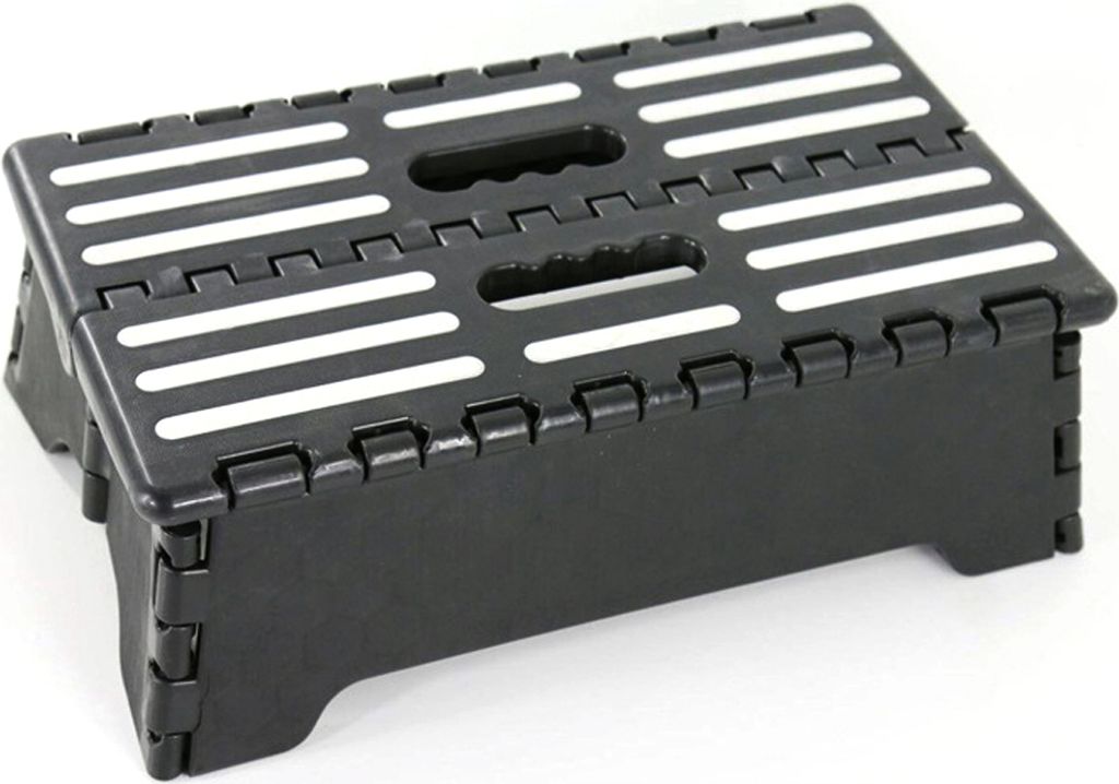 Tritthocker Tragbarer Faltbarer Klapphocker Küchenhocker Klapptritt Kinderfußbank Anti-Rutsch Oberfläche und Anti-Rutsch Füße Aufstiegshilfer ...