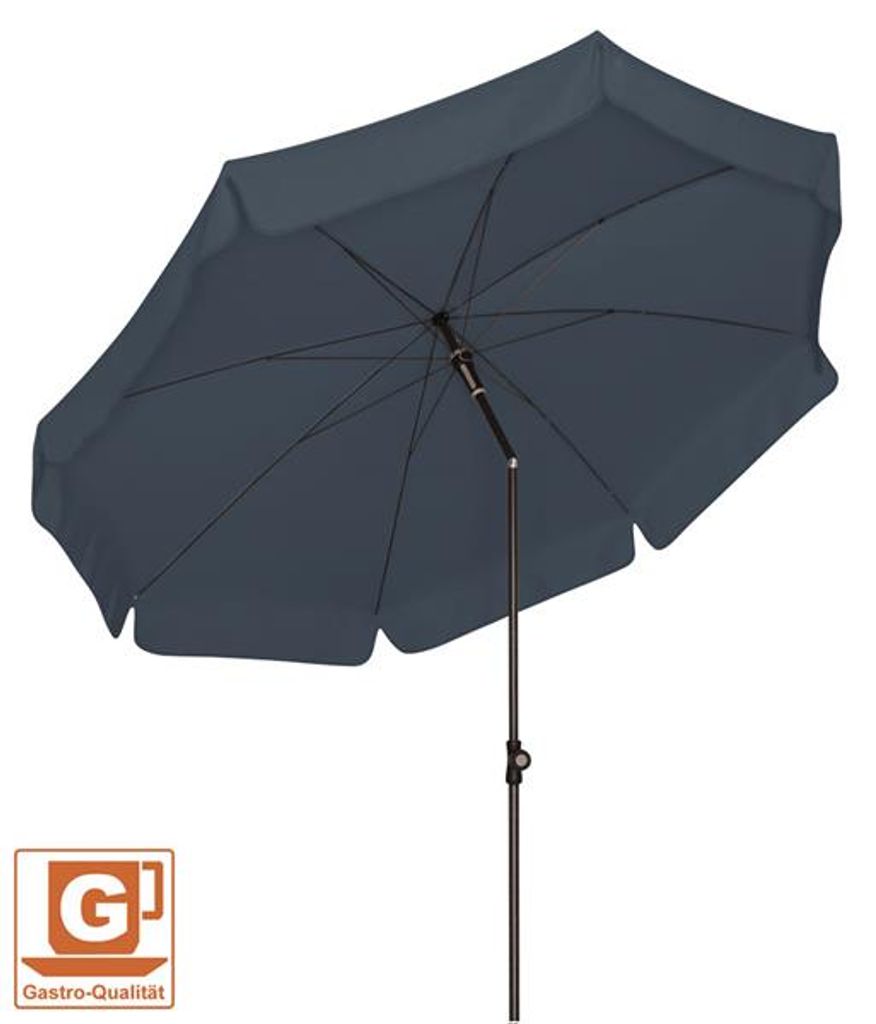 Sonnenschirm Gastronomie Doppler Sunline III Ø250/10 D 840 anthrazit