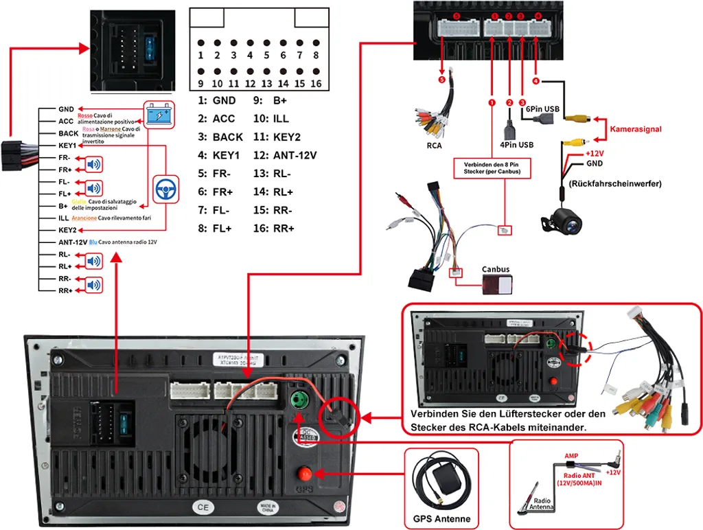 Autoradio Multimedia RAV4 2006-2012 | Android 15 GPS Bluetooth WIFI - 20