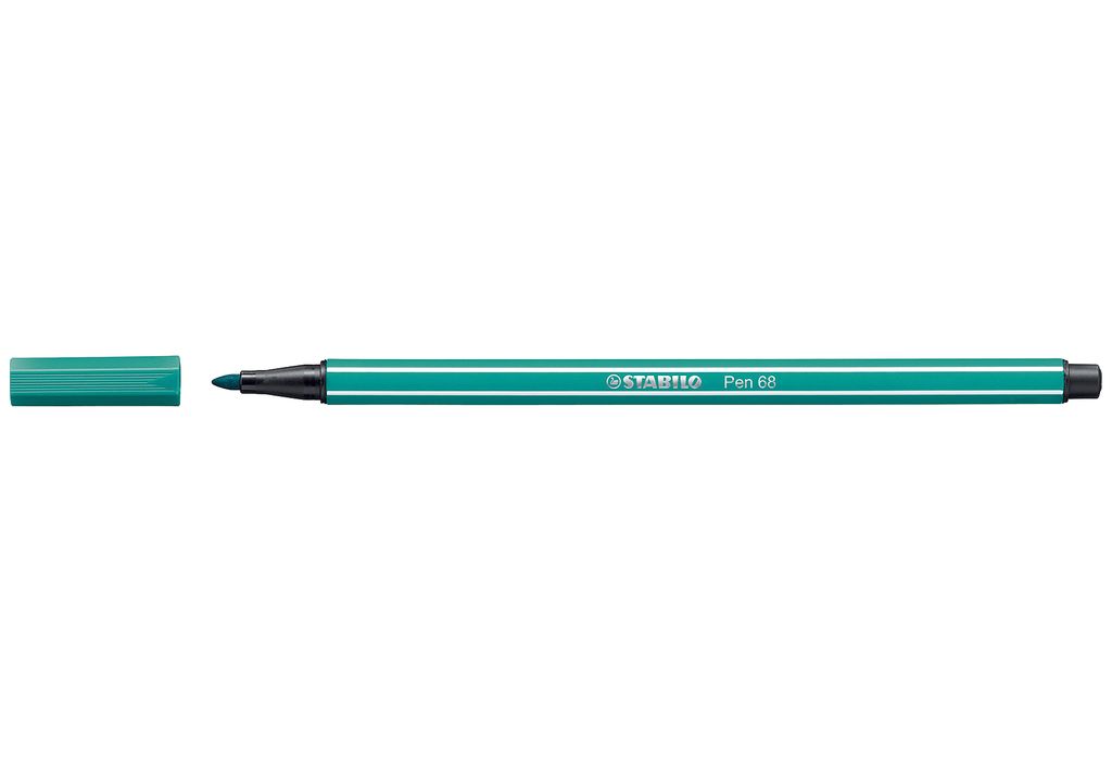 STABILO Pen 68, 1 farba/farieb, Tyrkysová, Guličkové Obrázok produktu 