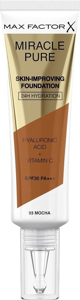 Max Factor Miracle Pure Haut-Improving Foundation SPF30 30ml - 93 Mocha