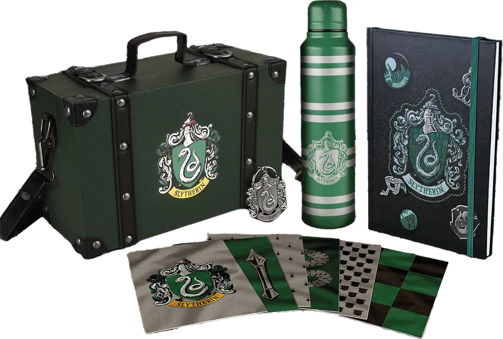Set Cadeau Harry Potter PM11254 Vert Argent Jaune Design Premium Exclusive - 2