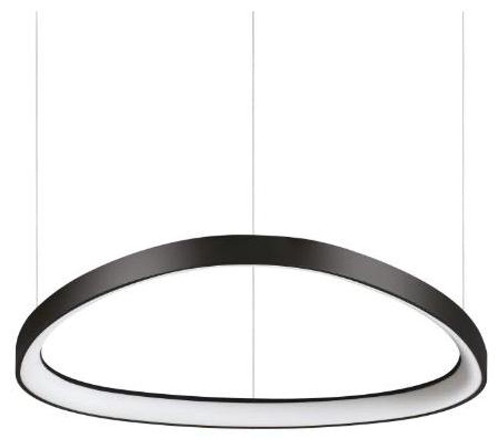 Ideal Lux 341569 GEMINI Pendelleuchte LED 47W 4950/2730lm 2700K schwarz EIN/AUS