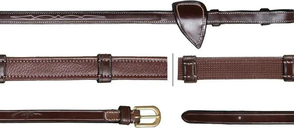 Dyon D Collection Redini Pony Hunter - Brown 5/8 7 Passanti Pelle