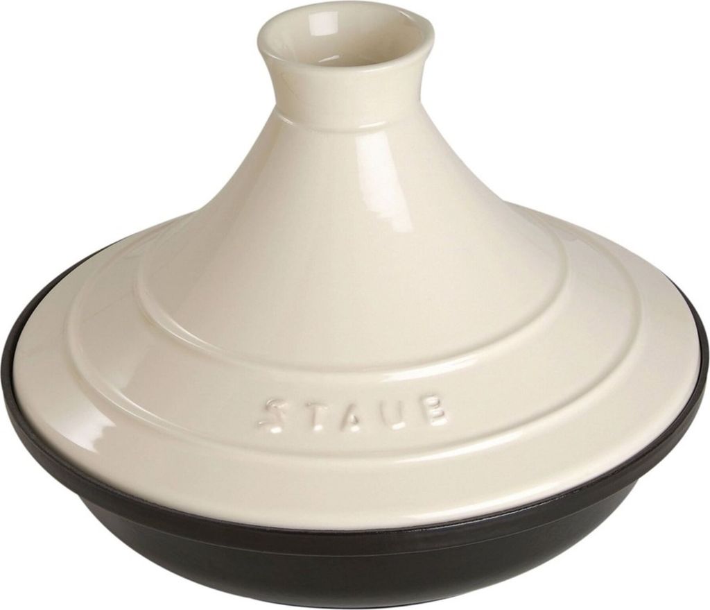 Staub Tajine 28cm rund cream, Gusseisen Produktbild 