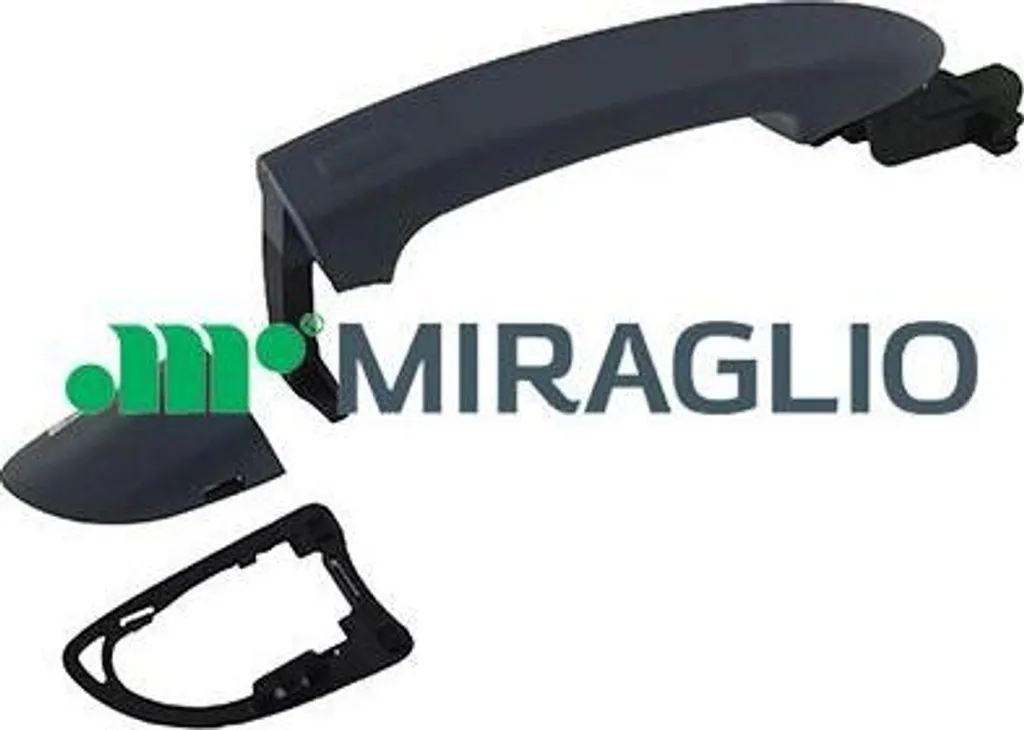Poignée de porte apprêtée 3C0839205DGRU pour Passat CC finition origine