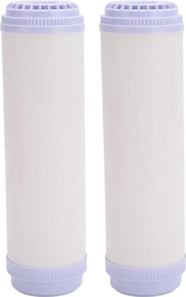 2 Stück Universal-Wasserfilter - Hochfluss UF-Ultrafiltration - Direkt trinkfertig - 10 Zoll