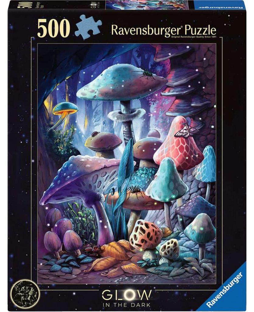 Puzzle Ravensburger 500 elementów - Grzyby Księżycowe Immagine del prodotto 